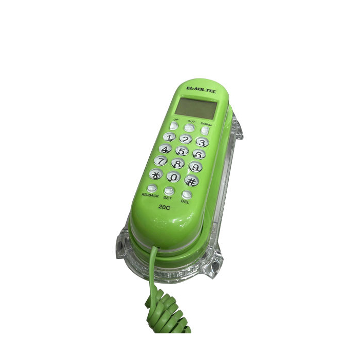 تليفون منزلى سلكى العدل تيك، 20C - اخضر