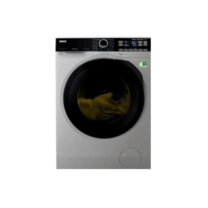 ZW8F1168MS غسالة اوتوماتيك زانوسي برو ستيم 10 كيلو تحميل امامي لون فضي واسود