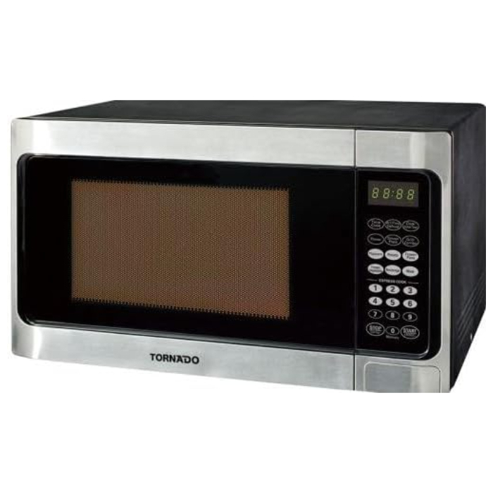 ميكروويف تورنيدو مع شواية، سعة 36 لتر، 1000 وات، TMD-36GE-SS - استانلس