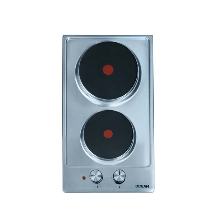 مسطح بلت ان كهرباء اوشن، 30 سم، 2 شعلة، ستانلس ستيل - OEHF32I