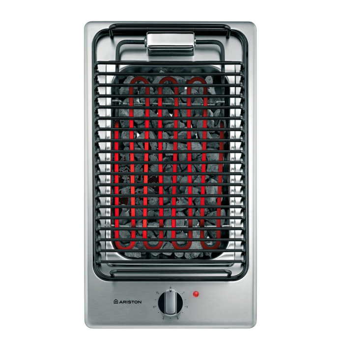 شواية كهربائية بلت ان أريستون، 30 سم، ستانلس ستيل - DKBIX