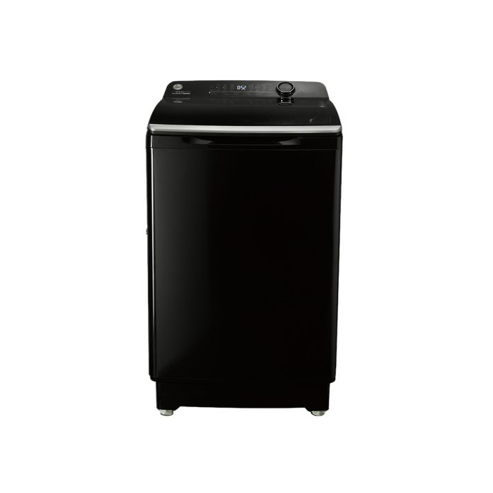 غسالة هوفر تحميل علوي أوتوماتيك DDM انفرتر بطلمبة، سعة 12 كجم، HWH-TLD12DBK - أسود