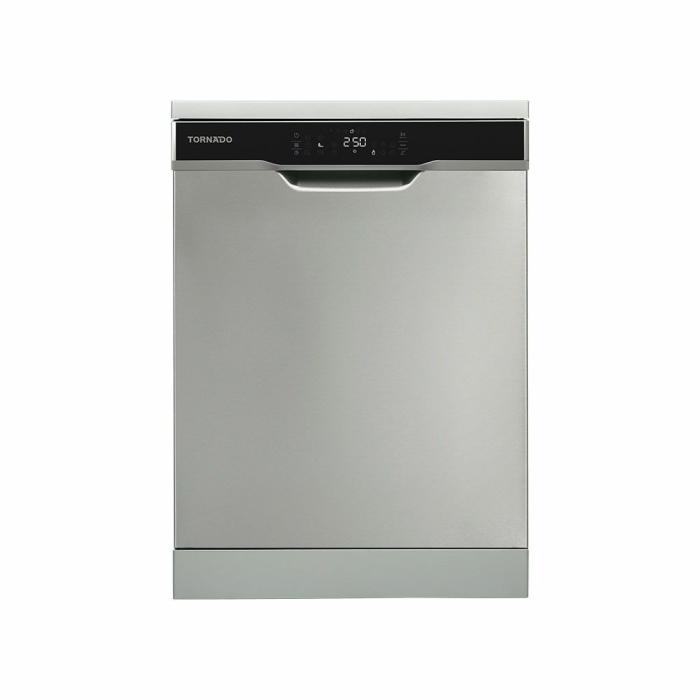 غسالة أطباق تورنيدو ديجيتال، 15 فرد، 60 سم، أينوكس - TDV-FN158COX