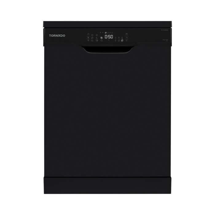 غسالة أطباق تورنيدو، سعة 15 فرد، 8 برامج، TDV-FN158CBK - أسود