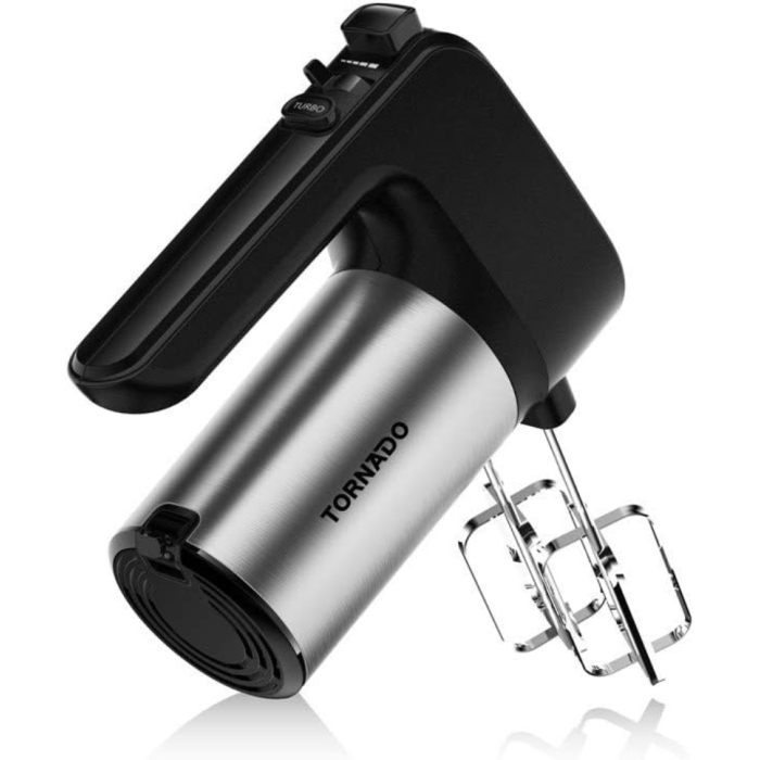 مضرب بيض تورنيدو، 300 وات، 6 سرعات، THM-300W - أسود