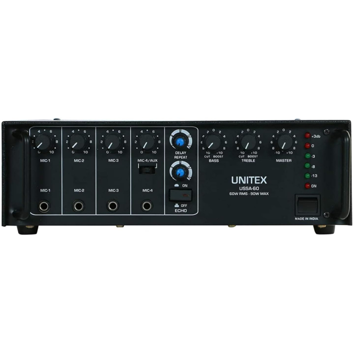 USSA-60EU امبليفاير يونيتكس بلوتوث - أسود