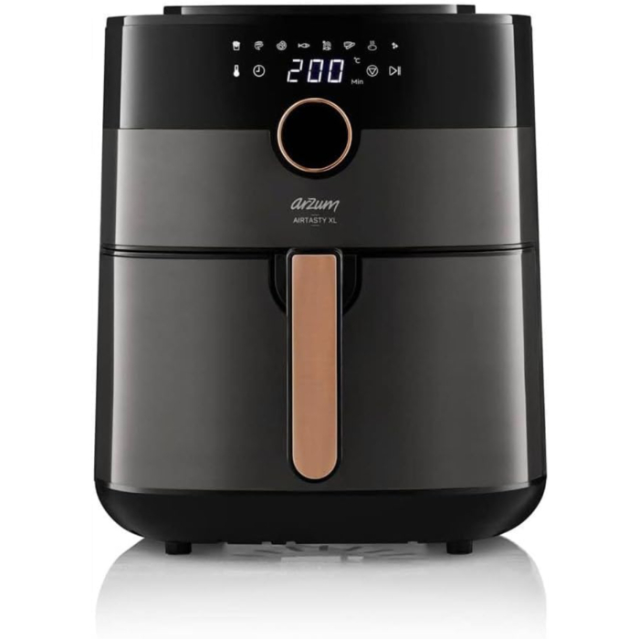 قلاية هوائية ارزوم أوكا، سعة 6 لتر، 1750 وات، AR2074-B - أسود