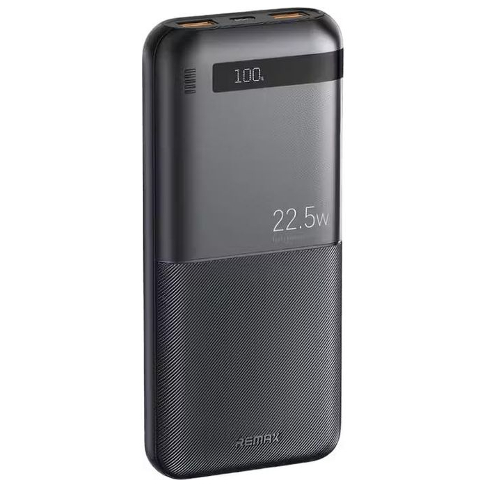 بنك طاقة ريماكس RPP-72 - 20000 مللي أمبير - أسود