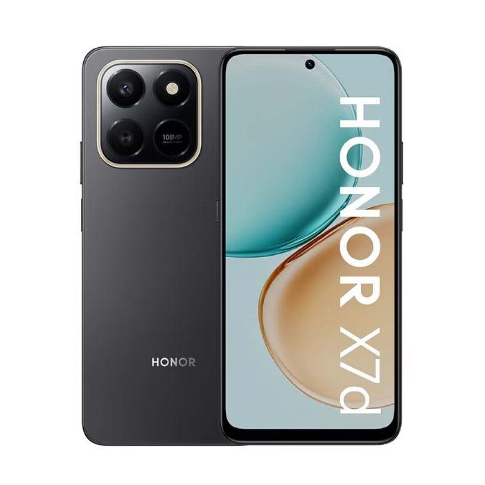 هونر X7d بشريحتين اتصال، 256 جيجابايت، 8 جيجا رام، شبكة الجيل الرابع - اسود