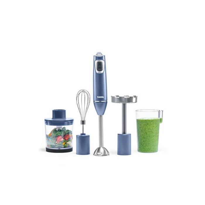 Tank Hand Blender All in One, 5 Speed Control + Turbo, 600 Watts, Graphite/Silver, CM-6003-1