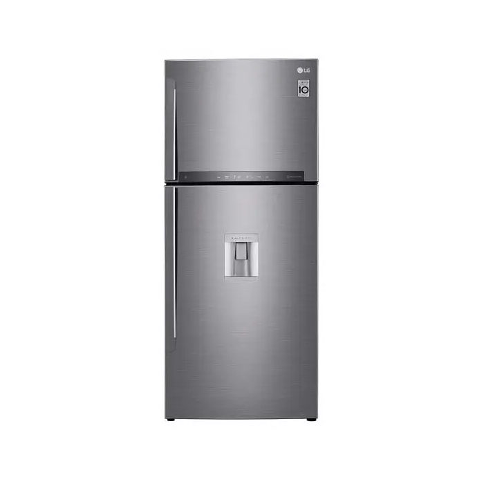 ثلاجة نوفروست ال جي، 509 لتر، ديسبنسر، GN-F722HLHL - فضي