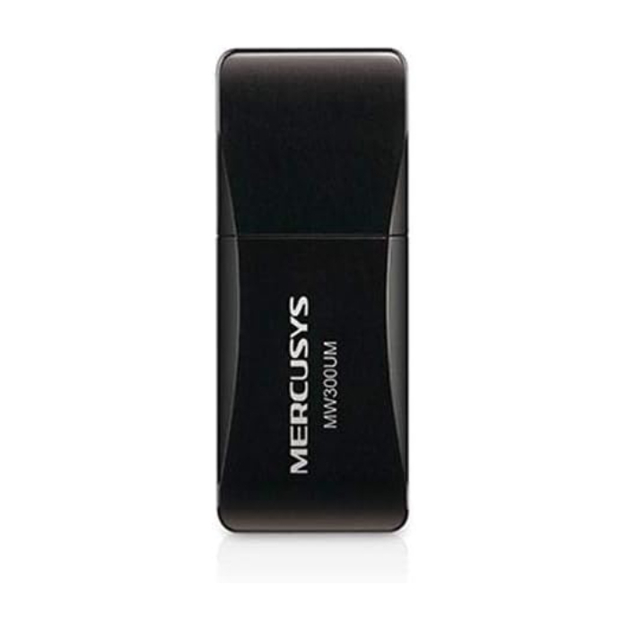 USB لاسلكي ميرسيري 300 ميجا لكل ثانية، MW300UM - أسود