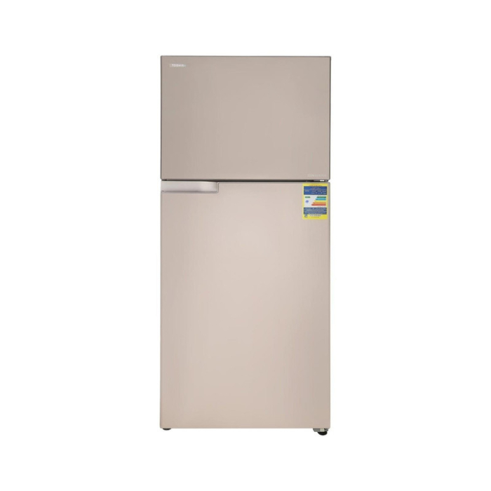 ثلاجة انفرتر نوفروست توشيبا، 395 لتر 2 باب، GR-EF51Z-N - ذهبي