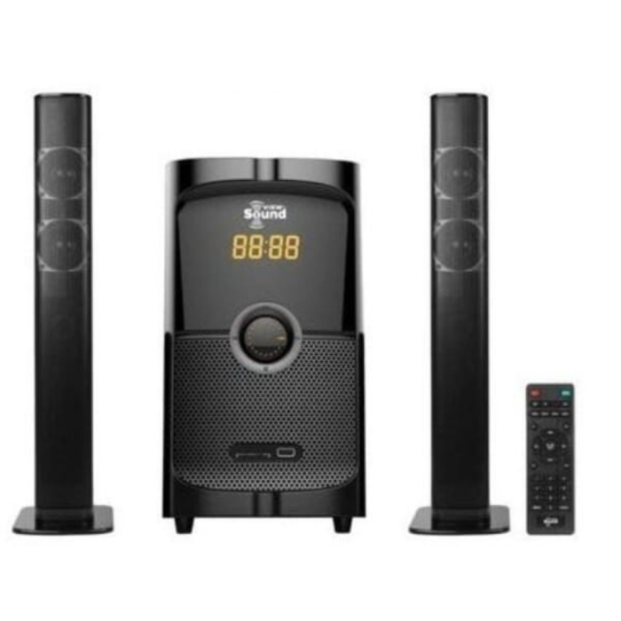 مضخم صوت مع ريموت كنترول فيو ساوند، 4500 وات، VS-4500W - اسود