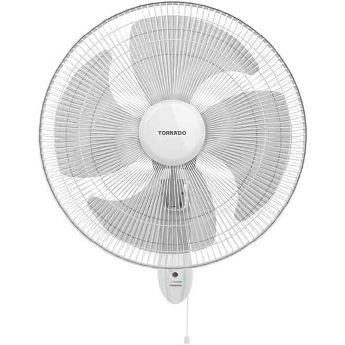 مروحة حائط تورنيدو، 16 بوصة، 4 ريش، TWF-16W - أبيض