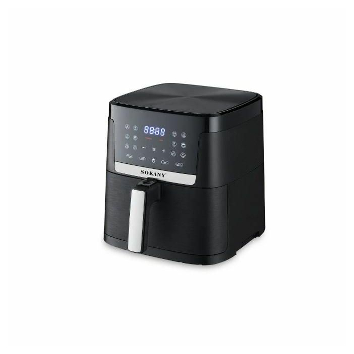 قلاية بدون زيت سوكاني ديجيتال، 8.5 لتر، 1800 وات، اسود - SK-10004