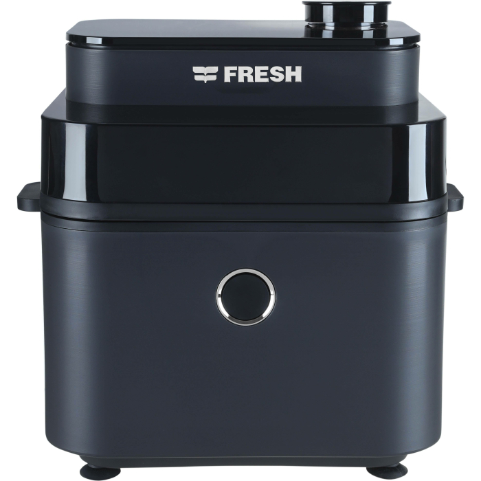 قلاية بدون زيت فريش ديجيتال، 7 لتر، 1500 وات، FAF-D1500GM - أسود