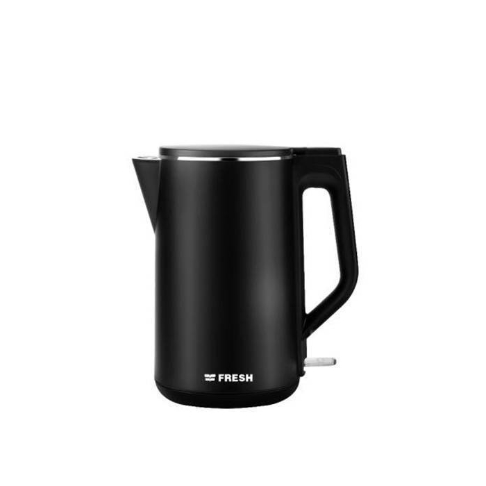 كاتيل فريش كهربائي، 1.7 لتر، 2200 وات، FDK-17B - أسود