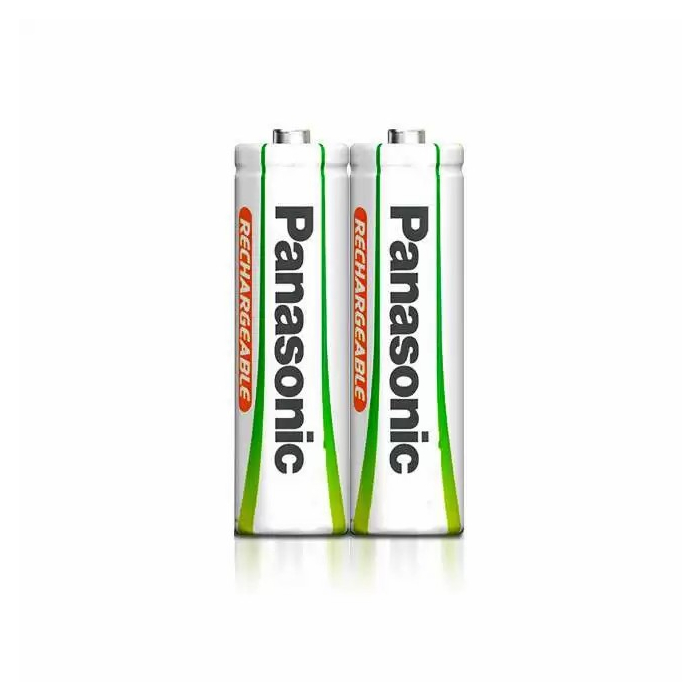 بطاريات باناسونيك AA قابلة للشحن، 1.2 فولت، 2400 مللي أمبير، قطعتين - متعدد الألوان