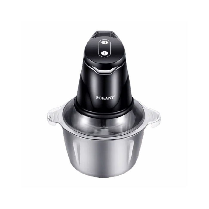 كبة سوكاني، 400 وات، 2 لتر، SK-7020 - أسود فضي