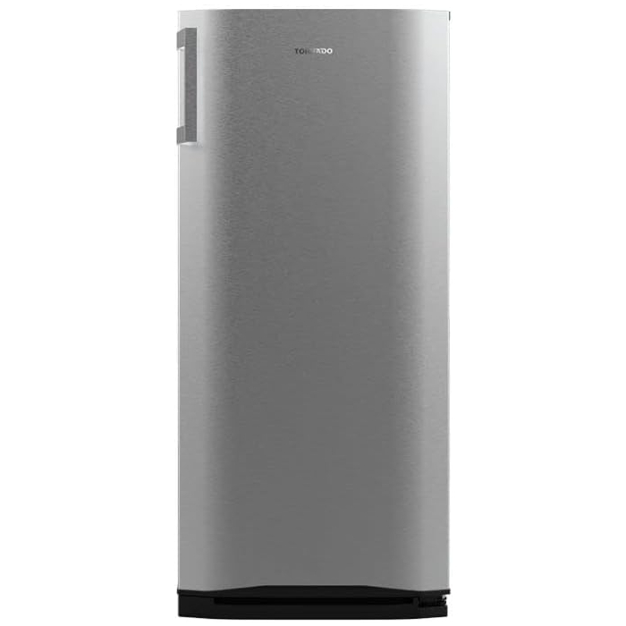 فريزر رأسي تورنيدو، نوفروست، 223 لتر، فضي - RH-H22T-SL