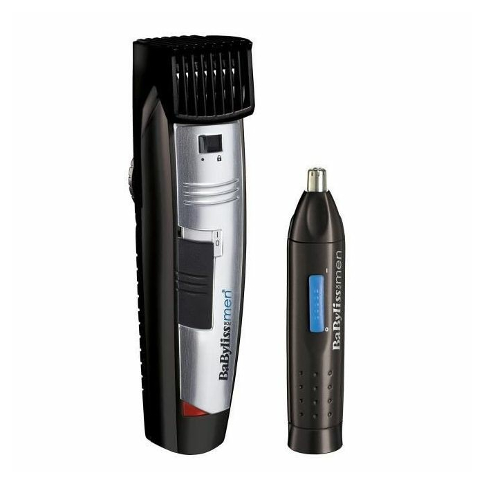 ماكينة حلاقة بيبي ليس للشعر واللحية للرجال، E825PE - أسود فضي