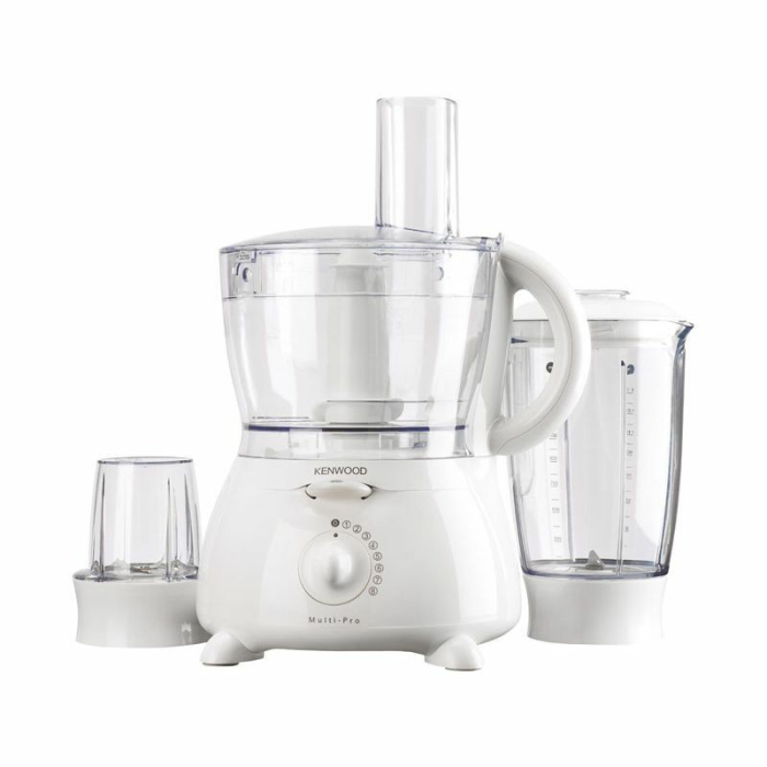 محضر طعام كينوود مالتى برو، 900 وات، 1.5 لتر، FP691 - أبيض
