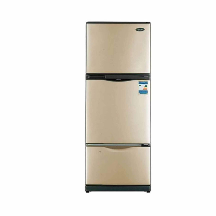 ثلاجة نوفروست توشيبا، 3 باب، سعة 351 لتر، GREFV45G - ذهبي