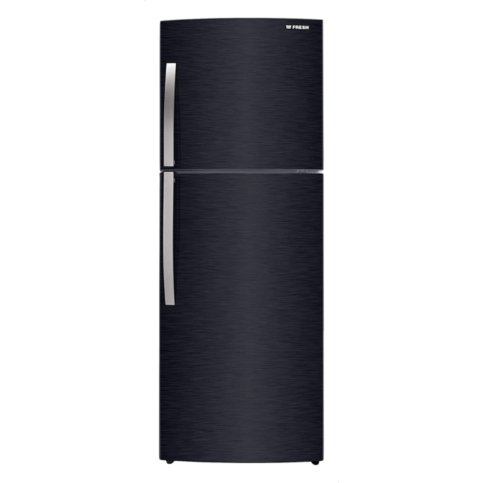 ثلاجة نوفروست فريش، 2باب، 336 لتر، FNT-B400KB - اسود