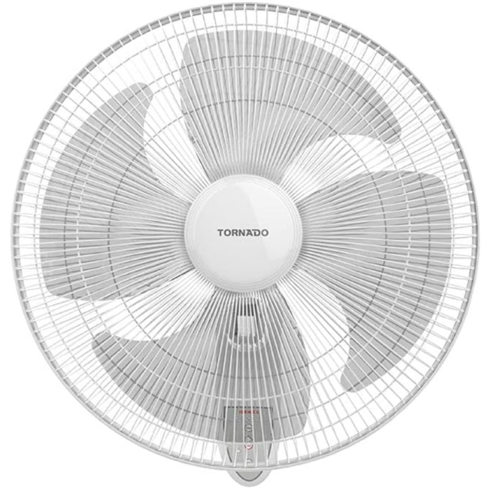 مروحة حائط تورنيدو، 18 بوصة، 4 ريش، EPS-18RW - أبيض