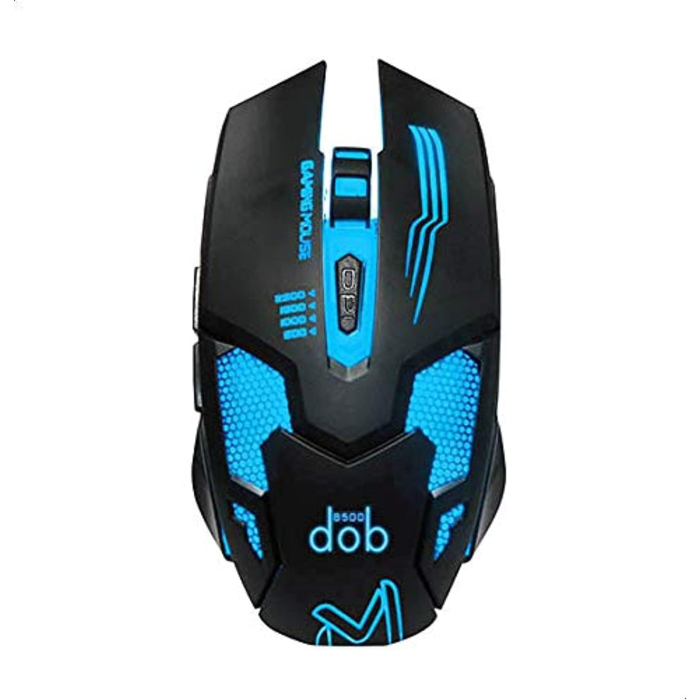 ماوس هود سلكية للألعاب، 3600 نقطة في البوصة، 6 أزرار، M8500 - أسود