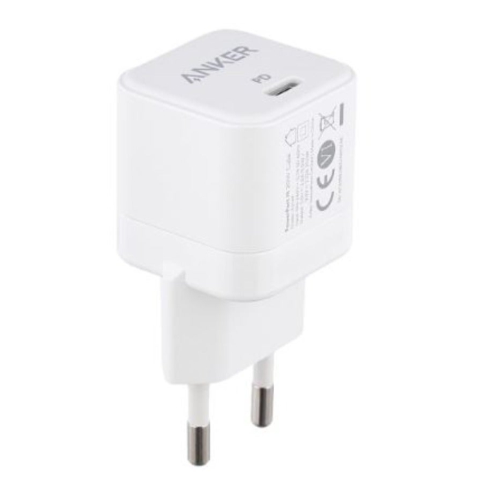 شاحن حائط انكر PowerPort III بمنفذ Type-C، بقوة 20 وات، ابيض - A2149L23
