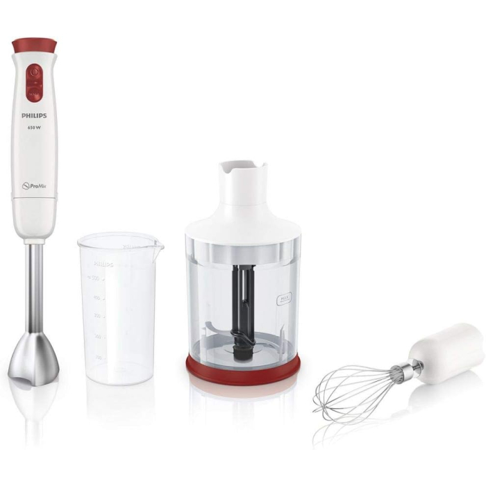 خلاط يدوي فيليبس ديلي كوليكشن، 650 واط، HR1627/01 - ابيض