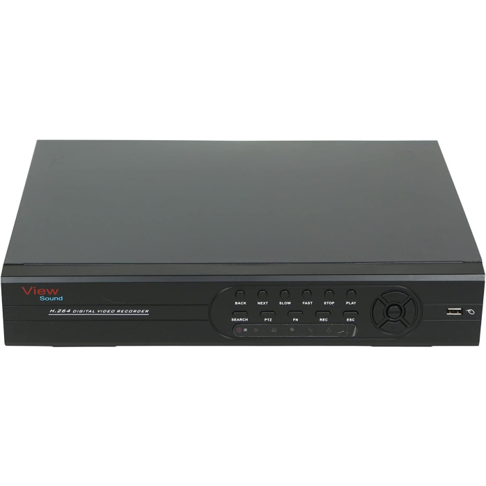مسجل فيديو شبكة فيو ساوند، H.264، موديل Tr-005B-16Ch - أسود