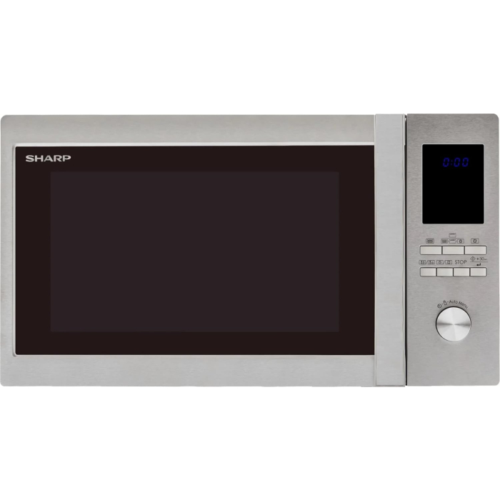 ميكرويف شارب بشواية، سعة 43 لتر، 1000 وات، R-78BT-ST - فضي (ضمان دولي)