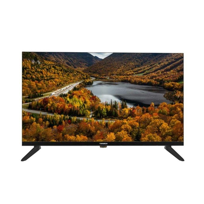 تليفزيون سمارت تورنيدو LED بدون اطار، 32 بوصة، عالي الدقة، 32ES4601E - اسود