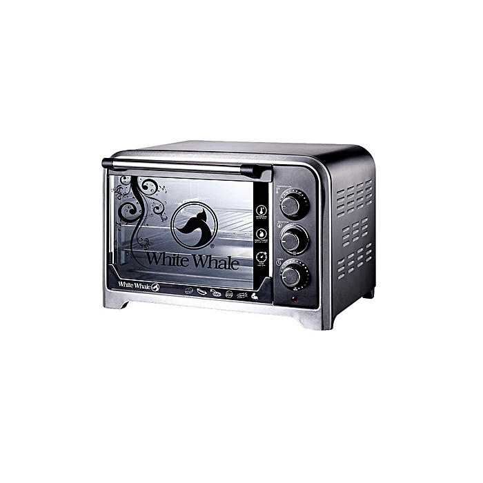 فرن كهرباء وايت ويل، 30 لتر، 1500 وات، اسود - WO-31A