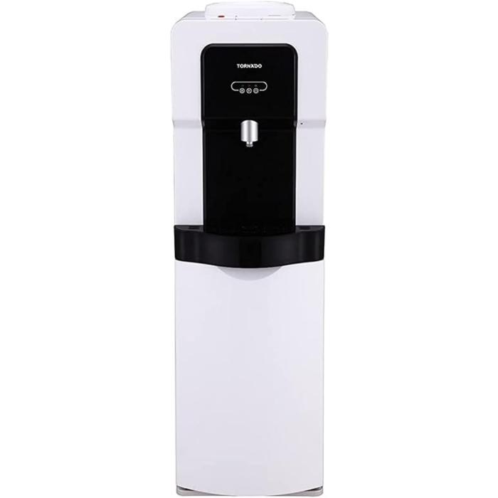 مبرد مياه تورنيدو، حنفية واحده ، كابينة 18 لتر WDM-H40ABE-WB - أبيض أسود