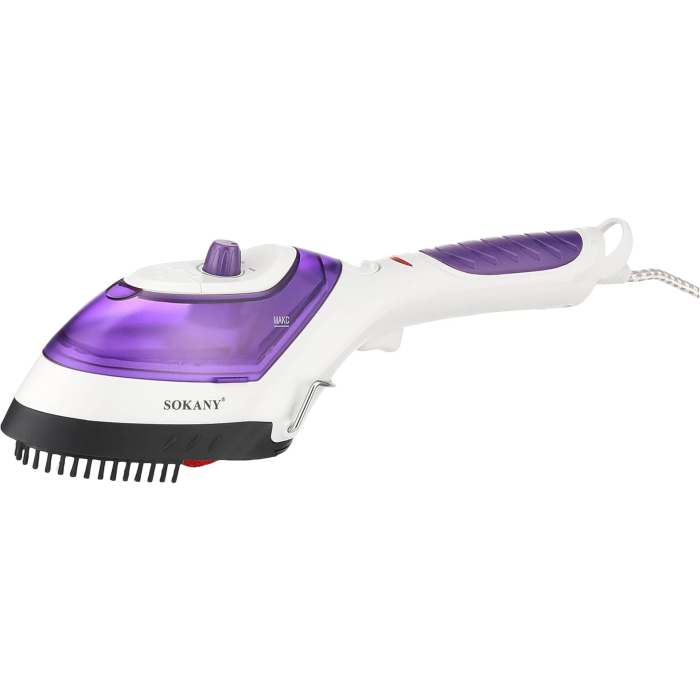 مكواة ملابس سوكاني محمولة، 1000 وات، YG888 - بنفسجي أبيض