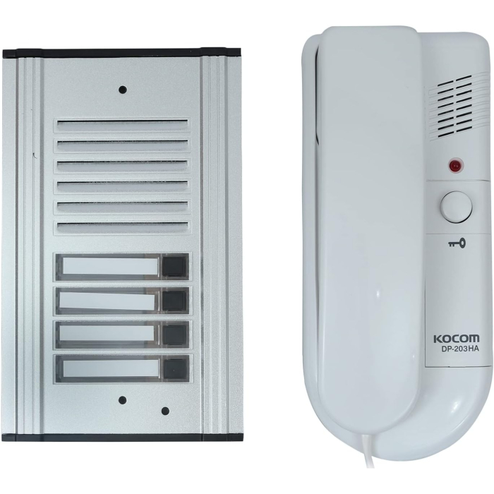 انتركم للاتصال الداخلي كوكوم، خط EA4، موديل DP-203HA/MSD-4B - ابيض