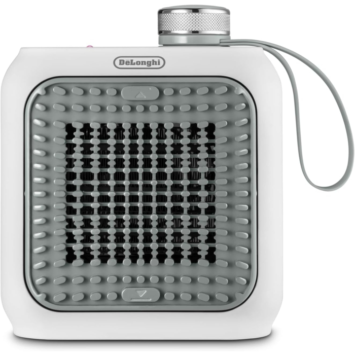 دفاية بمروحة ديلونجي Capsule Desk Ceramic، بقوة 360 وات، اخضر - HFX10B03.GR