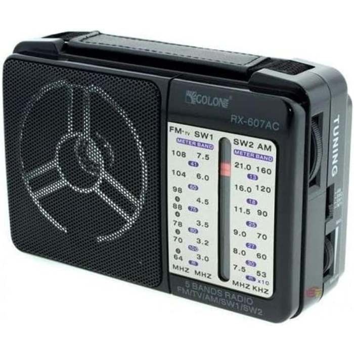 راديو جولون ، RX-607 AC - أسود