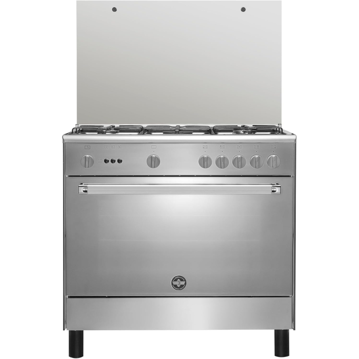 بوتجاز غاز لاجيرمانيا كلاسيكا، 5 شعلة، 90 سم، 9C10GRB1X0AWW - فضي