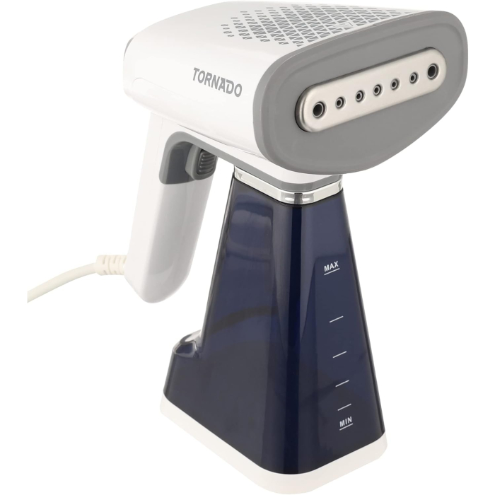 مكواة بخار محمولة تورنيدو، 1100-1300 وات، TST-HS1300 - أبيض*ازرق