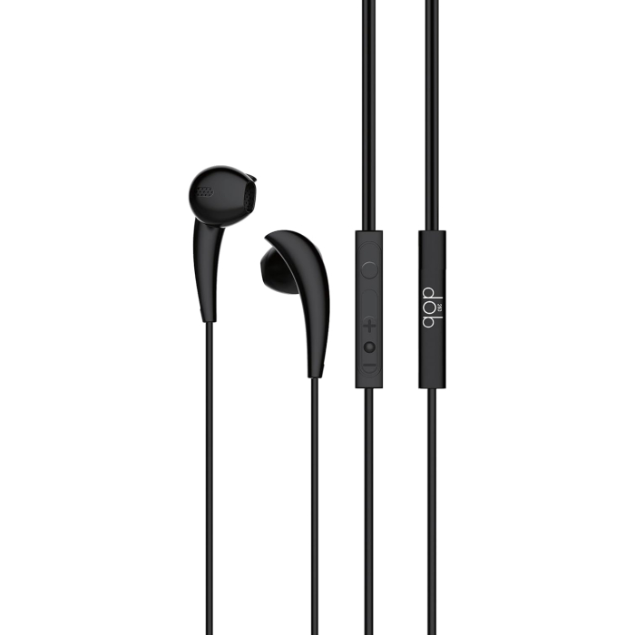 سماعات اذن سلكية بورش دوب بميكروفون، اسود - E260I