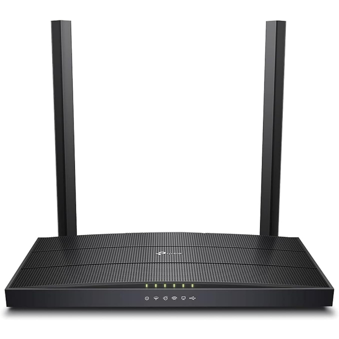 راوتر مودم VDSL/ADSL تي بي لينك Archer VR400 لاسلكي، اسود - AC1200