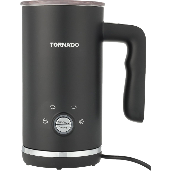 جهاز تورنيدو لصنع رغوة الحليب، 600 وات، TKMF-600 - أسود