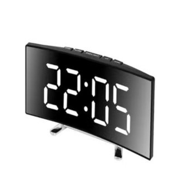 ساعة منبه ديجيتال اكس ان زد إل إي دي، DS-3811L - أسود