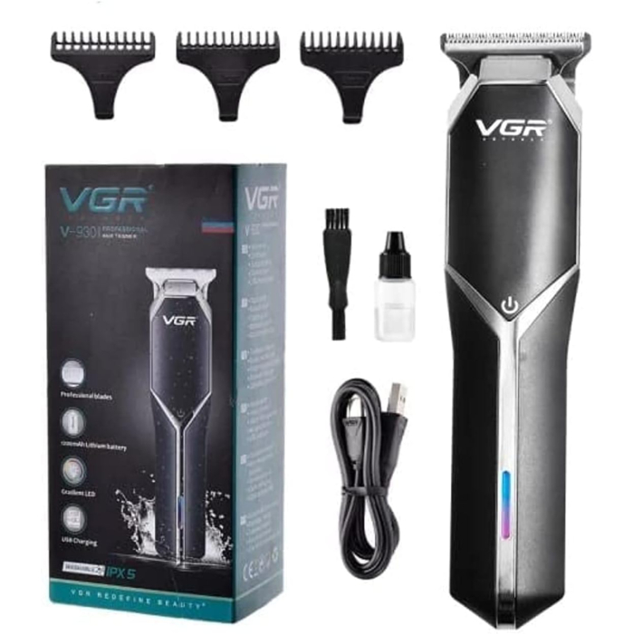 ماكينة قص شعر في جي آر قابلة للشحن بروفيشنال، V-930 - أسود