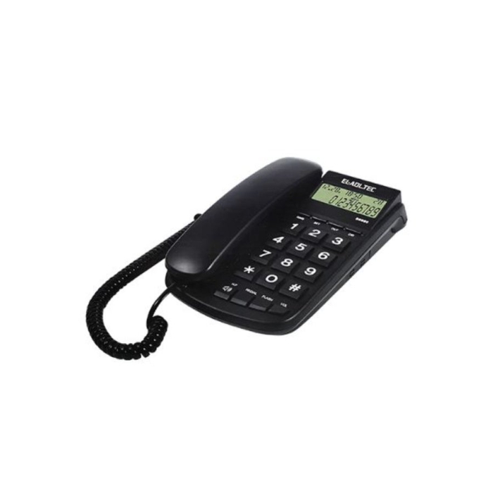 تليفون أرضي سلكي العدل تك، 888BE - أسود